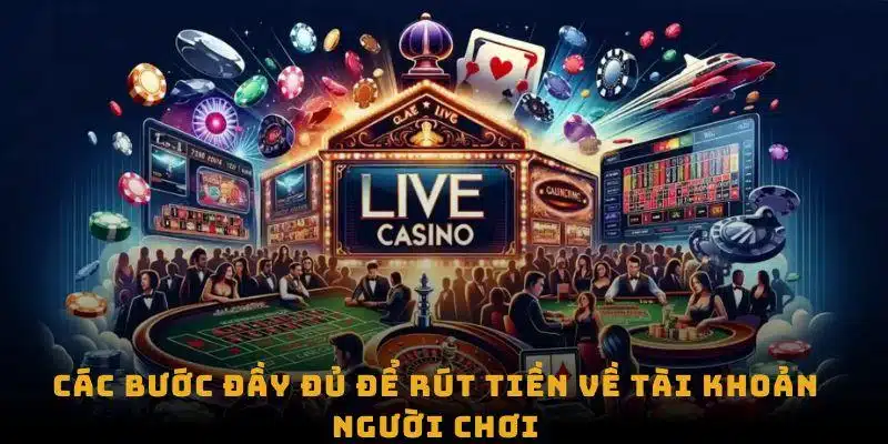 Các hình thức rút tiền 77BET đầy đủ tiện lợi