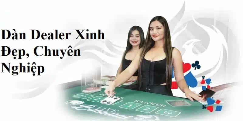 Live casino 77BET có gì khi sở hữu một dàn cô nàng Dealer xinh đẹp, nóng bỏng